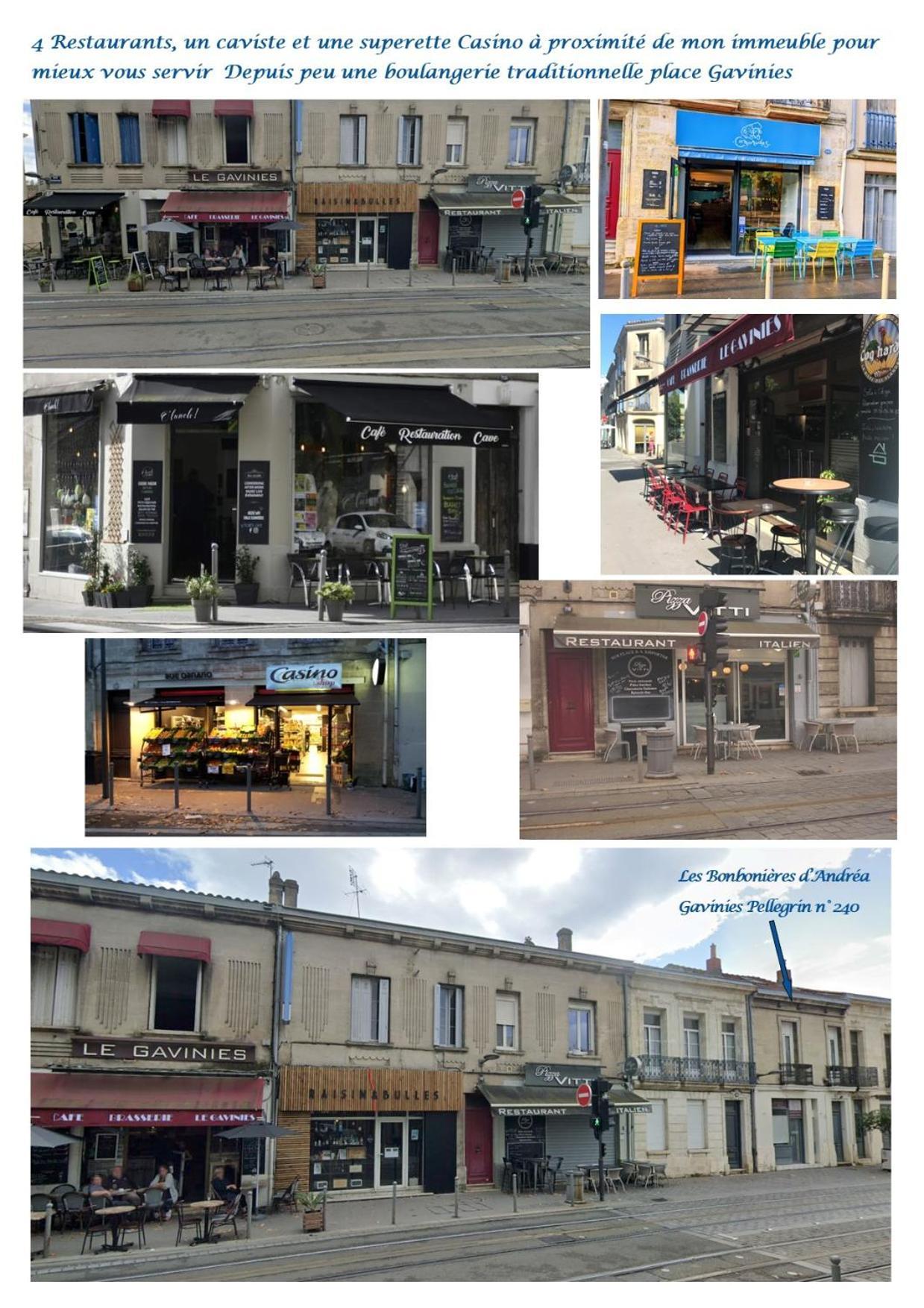 Ferienwohnung Les Bonbonieres d'Andrea Gavinies Pellegrin Bordeaux Exterior foto